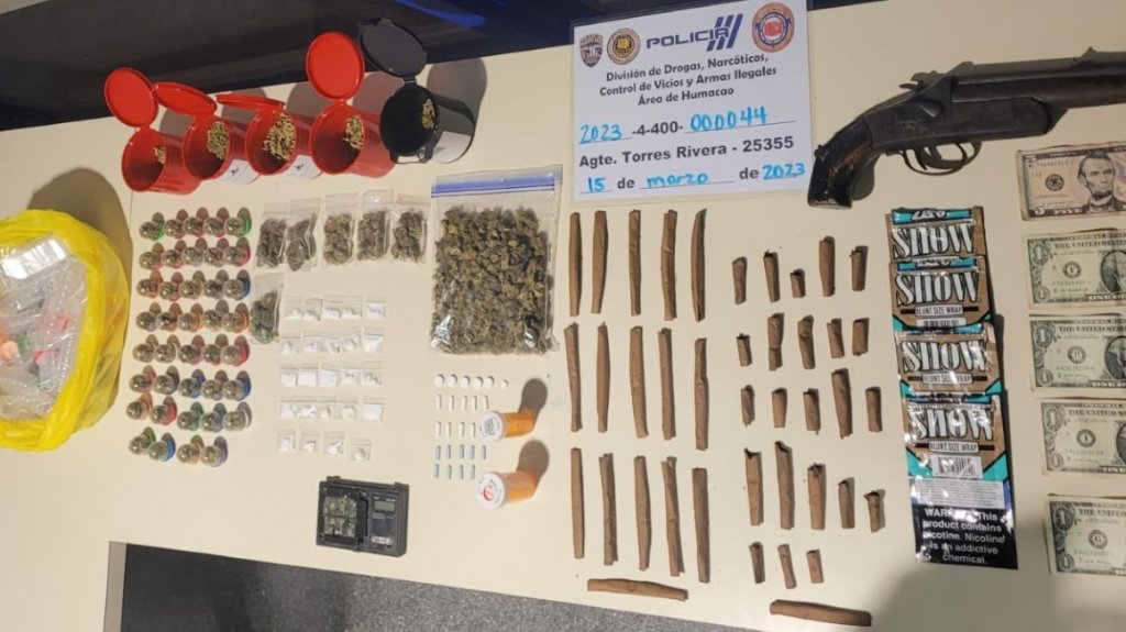  Allanamiento en Maunabo deja tres arrestados, ocupan un arma y drogas 