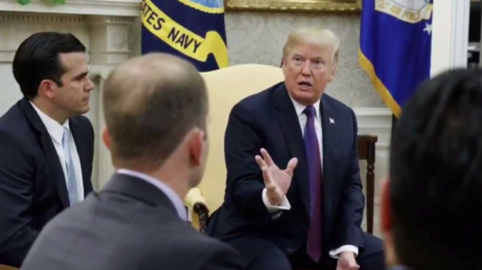 Trump a RossellÃ³: "No vamos a tolerar corrupciÃ³n con las ayudas a PR"
