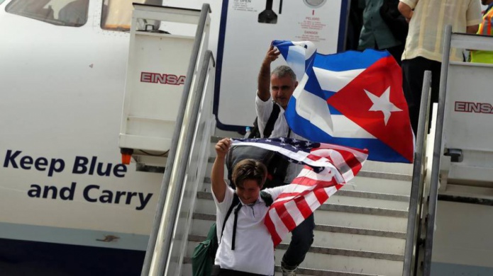 AsÃ­ fue el histÃ³rico vuelo comercial entre EEUU y Cuba