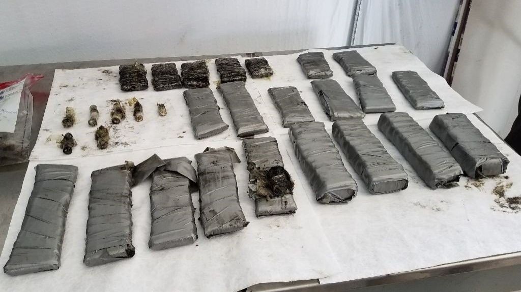  Federales incautan 53 kilos de coca&iacute;na dentro de cajas de flores en Aguadilla 