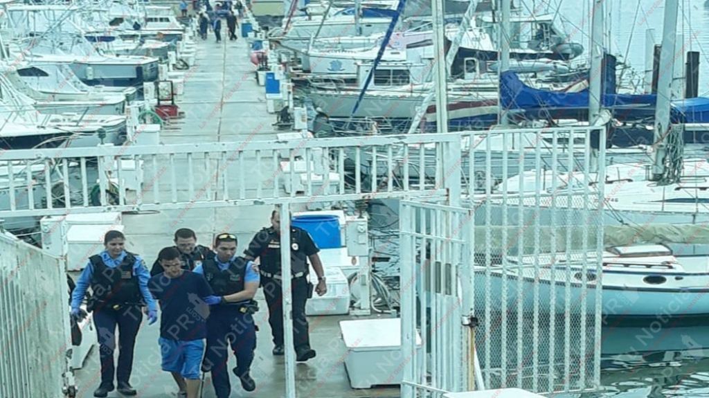  Arrestan dominicano que intent&oacute; robarse una lancha en Club N&aacute;utico de San Juan 