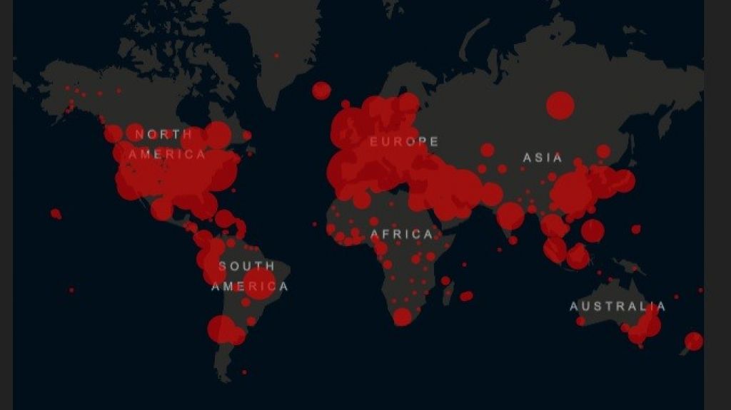  COVID-19 deja 2.884 nuevos muertos en el mundo, 69.177 en total 