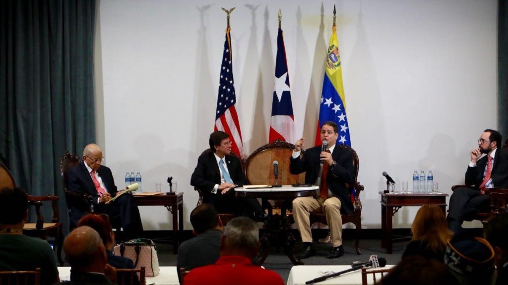  Rivera Mar&iacute;n busca que Puerto Rico sea sede para el di&aacute;logo y la soluci&oacute;n a la crisis en Venezuela 