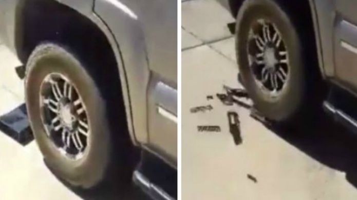 Padre destroza el Xbox de su hijo por su mala conducta