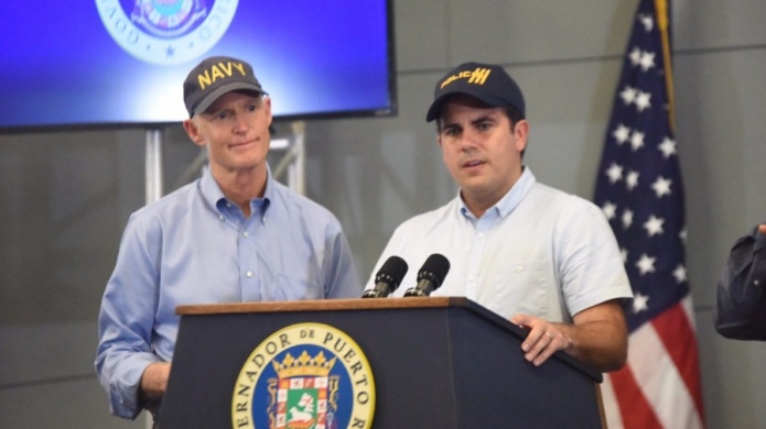 Gobernador Scott ofrece su apoyo a la Isla