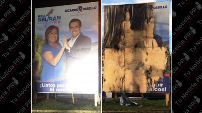 Lourdes Ramos condena quema de rÃ³tulo de candidata a la alcaldÃ­a de Juncos