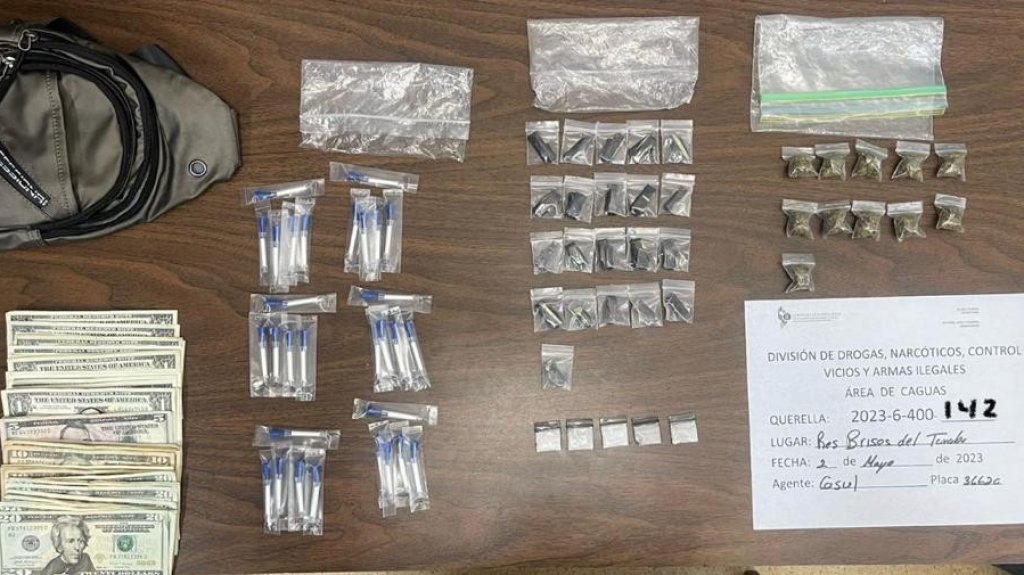  Cuatro personas arrestadas en operativos antidrogas en Caguas 