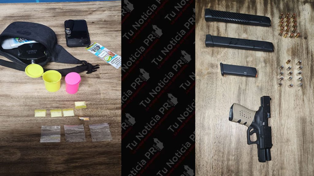  3 arrestados con armas en Fajardo 