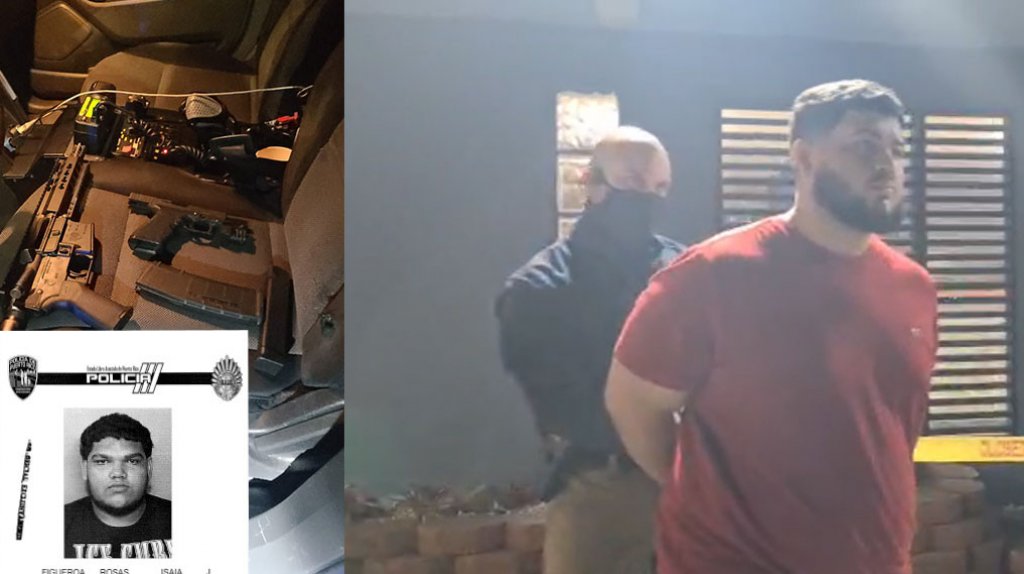  Video: Causa contra hijo de mujer polic&iacute;a arrestado por disparar al aire en Rio Piedras 