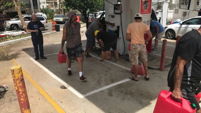 Video: Comienza la crisis y desespero por la gasolina en Puerto Rico