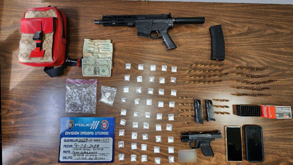  Arrestos por drogas y armas en Utuado 