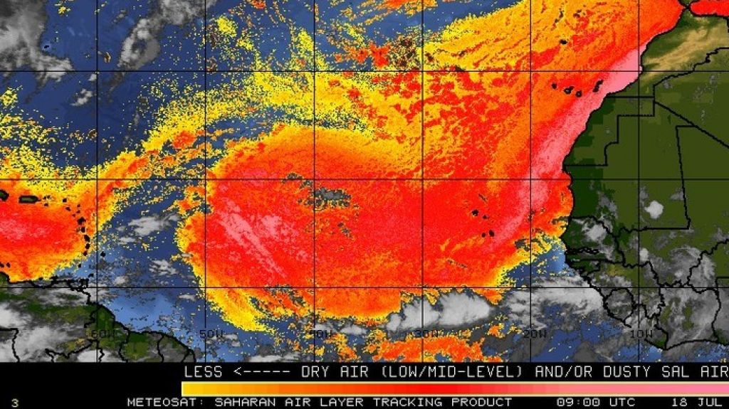  Densa capa de bruma se manifiesta a trav&eacute;s del archipi&eacute;lago 