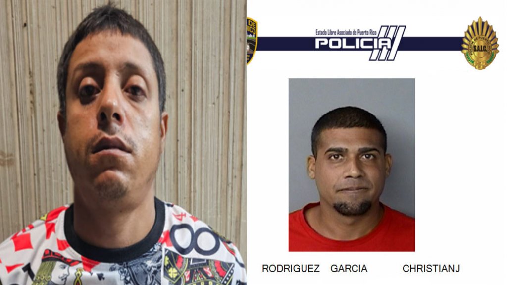  Arrestan a dos buscados por drogas y Ley 54 