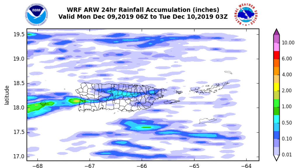  Aguaceros esporádicos serán transportados por el viento 