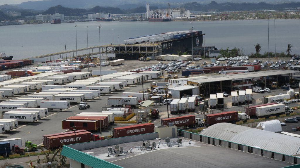  EEUU suspende tr&aacute;nsito mar&iacute;timo en Puerto Rico por depresi&oacute;n tropical 