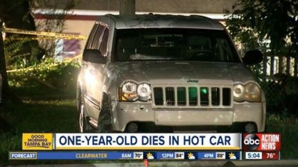  Muere ni&ntilde;a de 1 a&ntilde;o dejada dentro de auto en Florida 