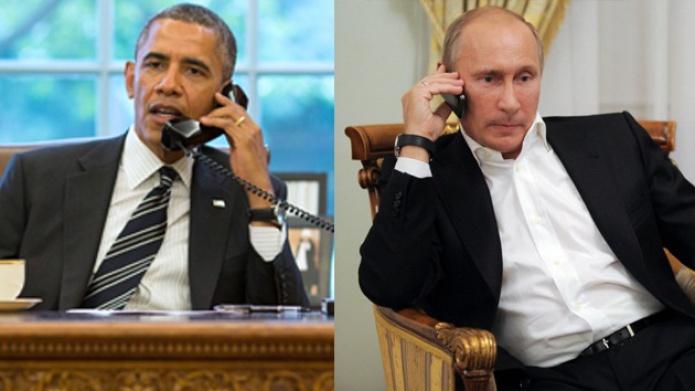 Putin a Obama: "Utilice sus capacidades para evitar el derramamiento de sangre en Ucrania"