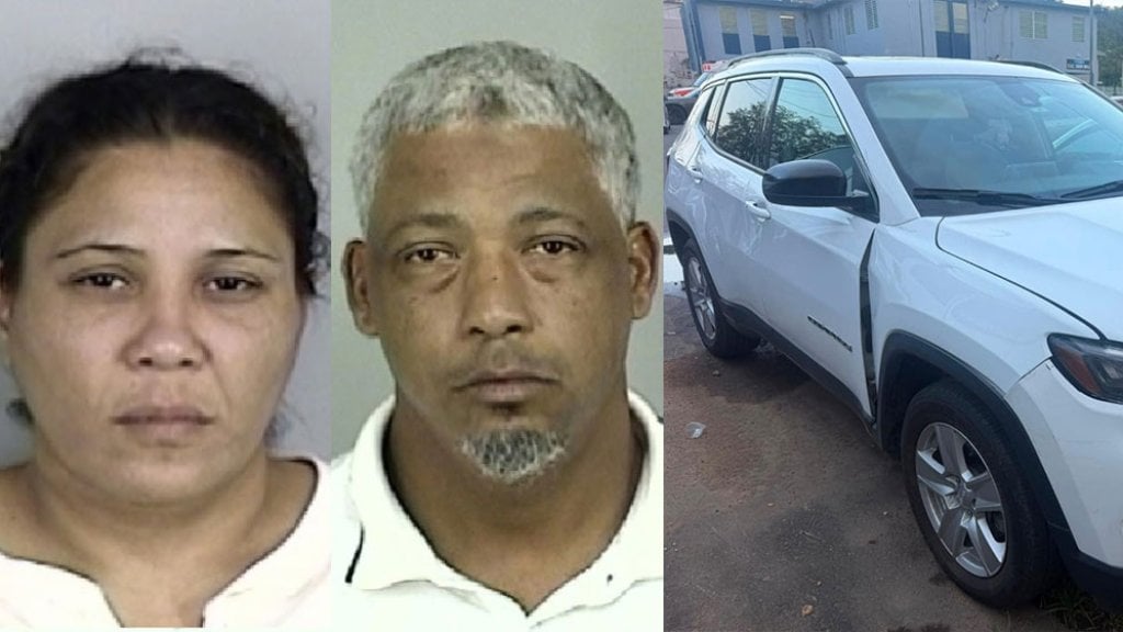  A la c&aacute;rcel un Don y una Do&ntilde;a por robarse un carro en Manat&iacute; 