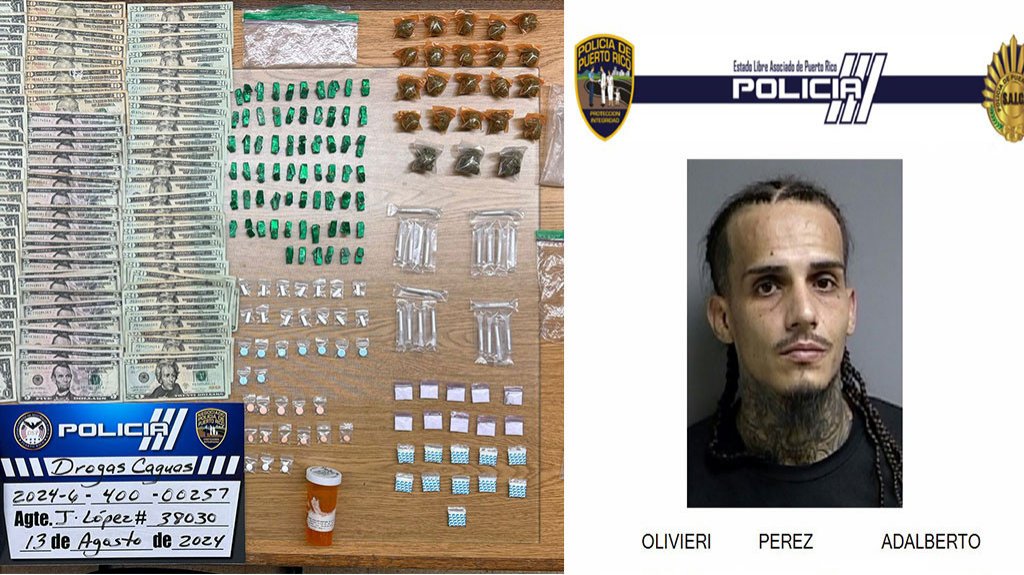  Arrestado con drogas en Juncos 