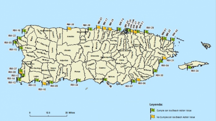 Tiempo mayormente seco coincide con el fin de semana largo, pero cautela, hay  varias playas contaminadas...
