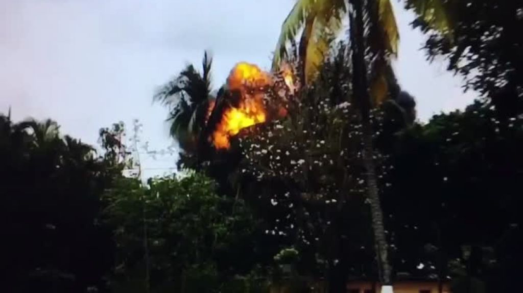  Video muestra el momento de la explosi&oacute;n del avi&oacute;n accidentado en Cuba 
