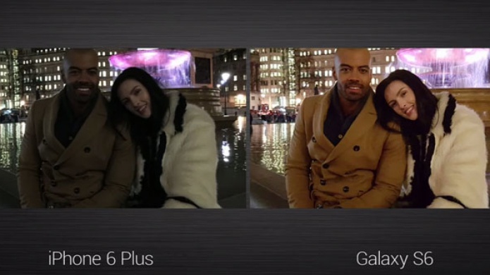 Samsung compara la cÃ¡mara del Samsung Galaxy S6 directamente a la del iPhone 6