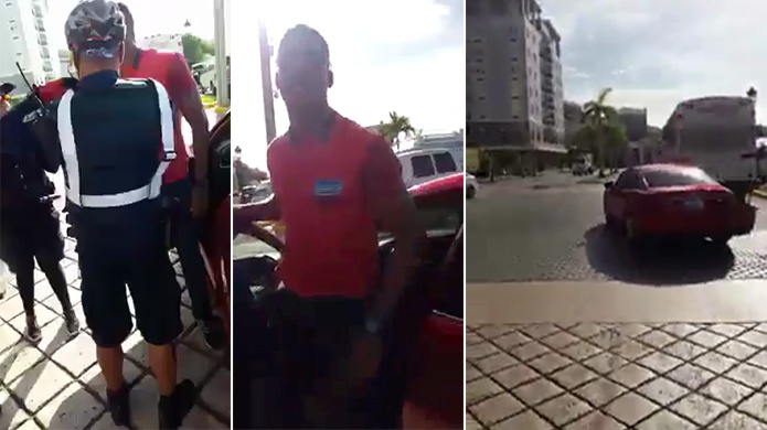 Video: Taxistas acorralan y apedrean a conductor de "Uber" en viejo San Juan