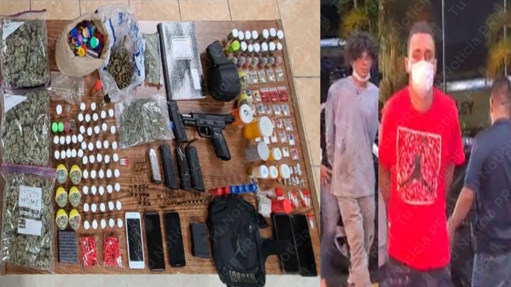  Video: Arrestan a dos en Corozal con armas y drogas 