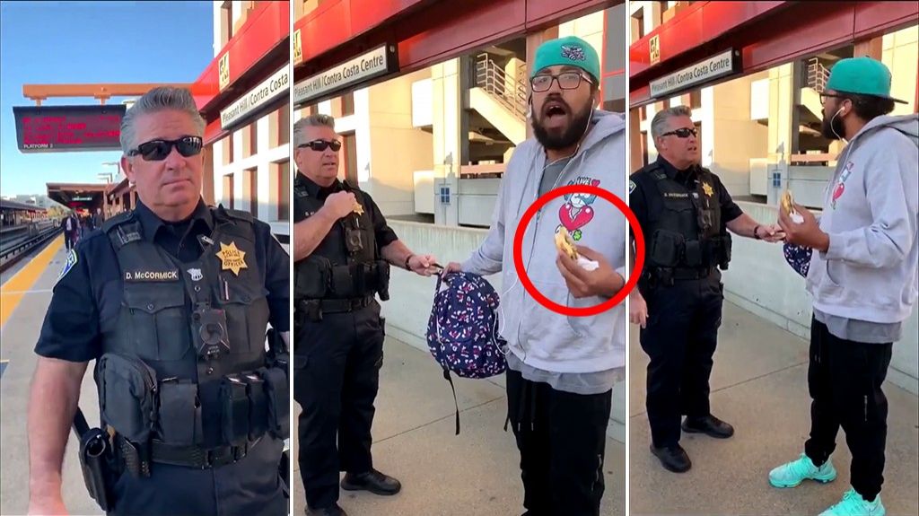  Video: Detienen a un hombre por comerse un s&aacute;ndwich en una estaci&oacute;n de tren en EE.UU. 