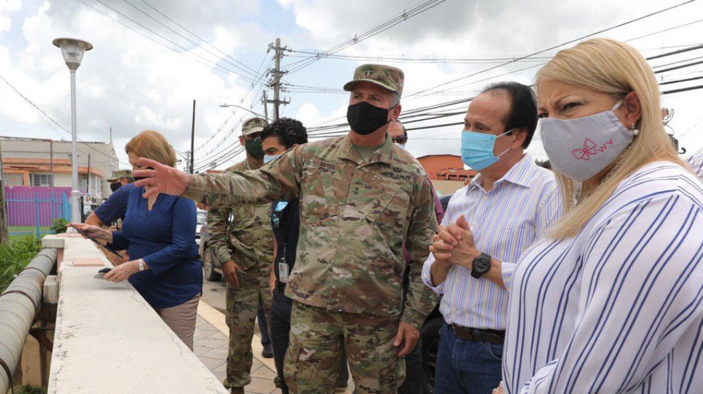  Insatisfecha gobernadora con labor de Jos&eacute; Ortiz frente a la AEE tras paso de Isa&iacute;as 