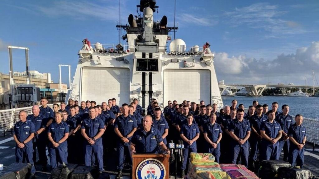  Video:&nbsp;Descargan en Fort Lauderdale siete toneladas de coca&iacute;na decomisadas en altamar 