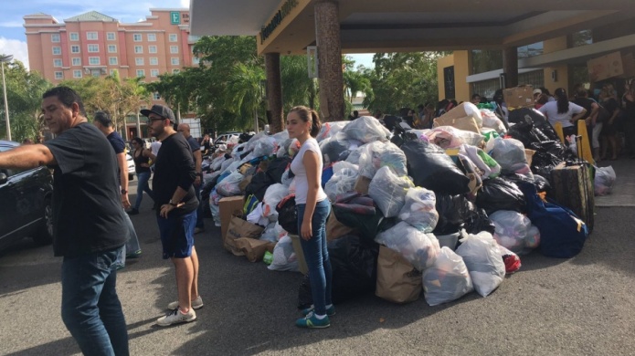 Establecen en Guaynabo centro de acopio para damnificados
