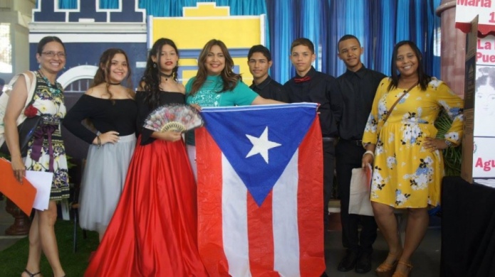 Ganadores de "Paseo por la Literatura Hispanoamericana", en la Escuela Superior Pedro FalÃº Orellano