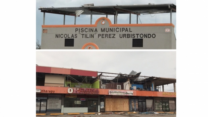 Centro comercial y establecimientos municipales de Vega Baja reportan daÃ±os tras el paso de MarÃ­a