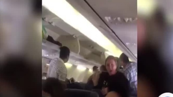 Video: Pelea a bordo de un aviÃ³n de Southwest 