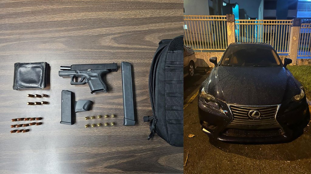  Policías en Bayamón ocupan un auto y una pistola robada gracias al nuevo sistema de lectura de tablillas 