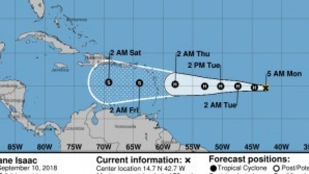  A mantener la calma ante posibles efectos de Isaac 