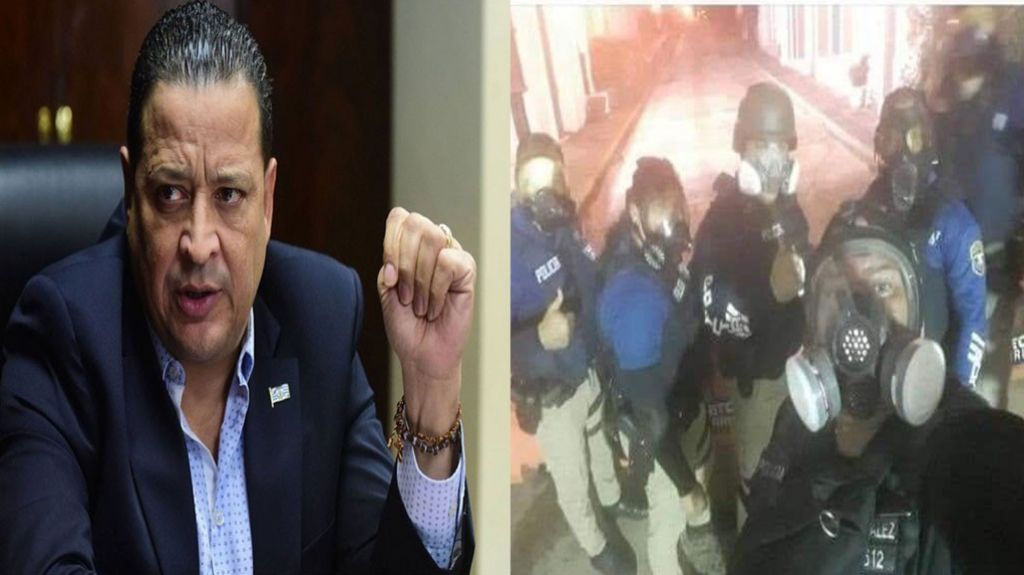  Jefe de la polic&iacute;a ordena investigaci&oacute;n contra agente que publico foto en &ldquo;Facebook&rdquo; alardeando de los gases contra manifestantes 
