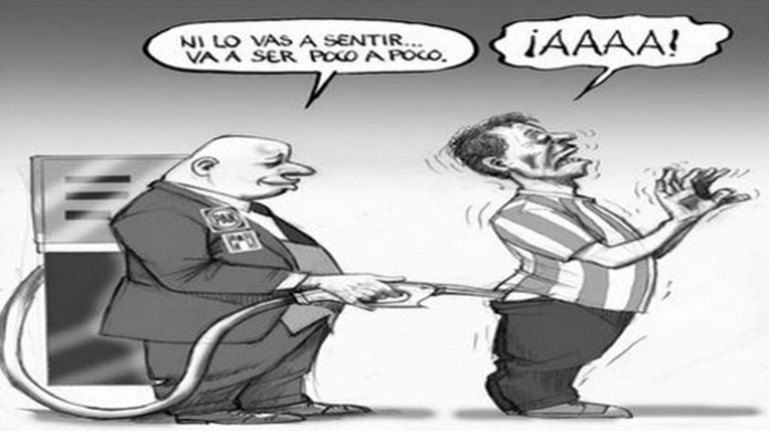 Â¿Contento porque la Gasolina Bajo? PrepÃ¡rese el Gobierno le quitara la Contentura