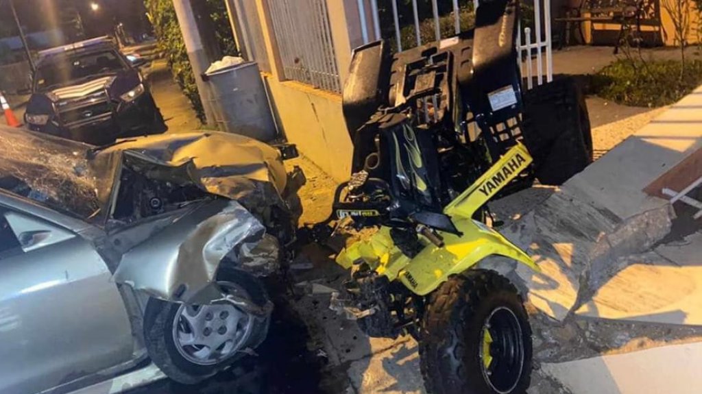  Publican video del violento accidente de &ldquo;Four Track&rdquo; en Arecibo 