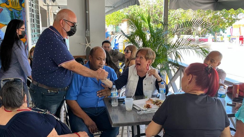  Celebra el PNP ciudadan&iacute;a estadounidense en bah&iacute;a de Las Croabas en Fajardo 