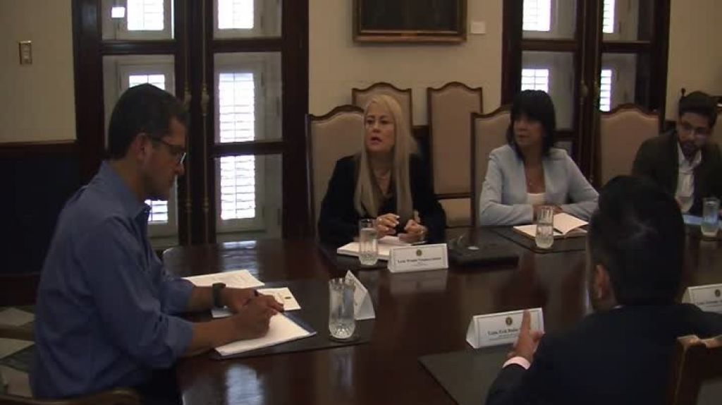  Video: Gobernador Pedro R. Pierluisi se re&uacute;ne con jefes de agencia 