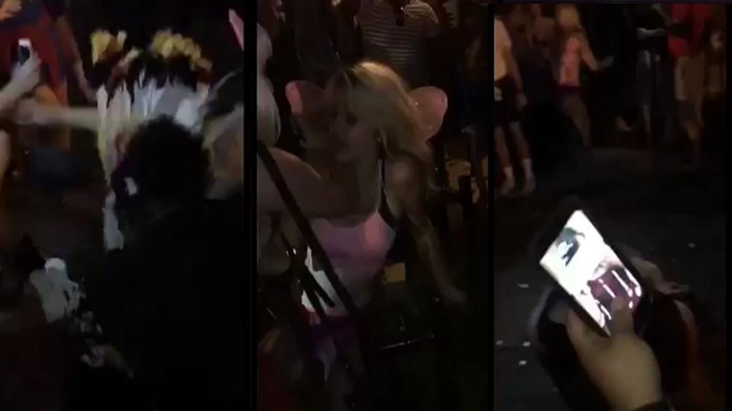  Video: Celebración de “Halloween” termina en una pelea de todos contra todos 