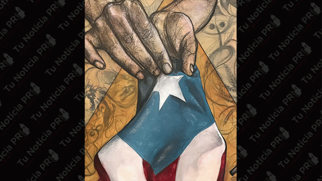  Actor &Eacute;ktor Rivera dedica pintura a &ldquo;cada puertorrique&ntilde;o que se manifiesta&rdquo; 