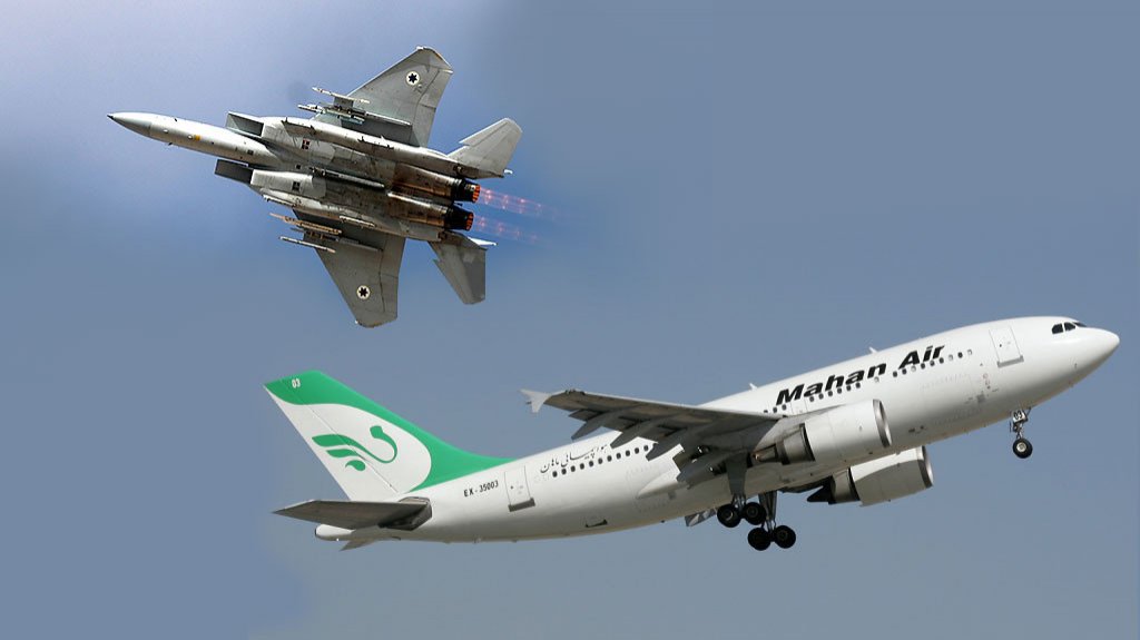  Video: Varios heridos tras suceso entre un caza israel&iacute; y un avi&oacute;n de pasajeros iran&iacute; que volaba sobre Siria 