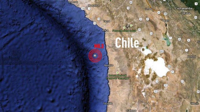 Ultima Hora : Un sismo de magnitud 8 sacude Chile y PerÃº (aviso de Tsunami)