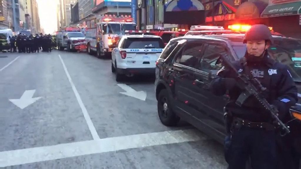Video: Posible terrorista resulta herido en explosiÃ³n en Nueva York