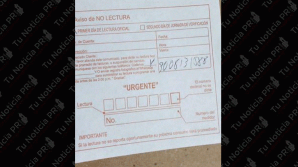  Alertan alegado intento de estafa con lectura contadores de la AEE 
