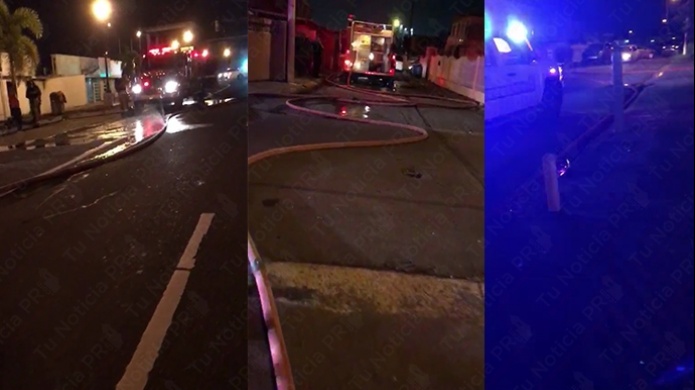 Video: Incendio en Casa de los Trofeos de Carolina