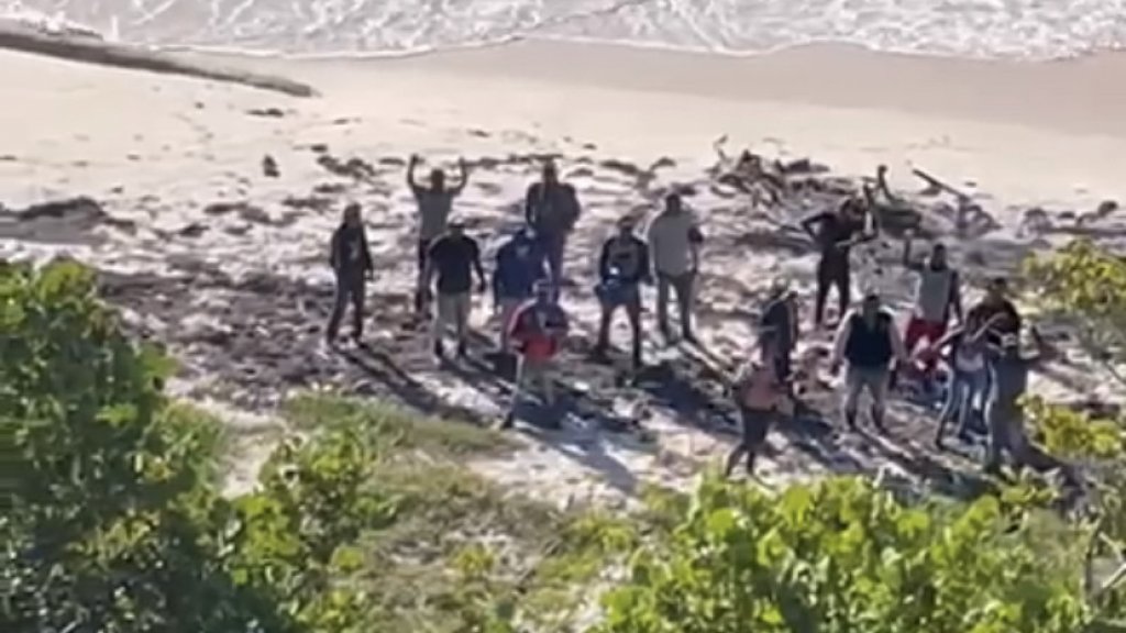  Cuerpo Vigilantes del DRNA interviene con 24 indocumentados en Isla de Mona 